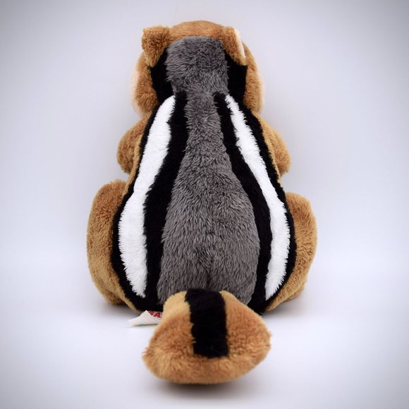 Ganz Webkinz Chipmunk Plush HM217 Toy Stuffed Animal Brown Black White Stripes - Picture 3 of 6